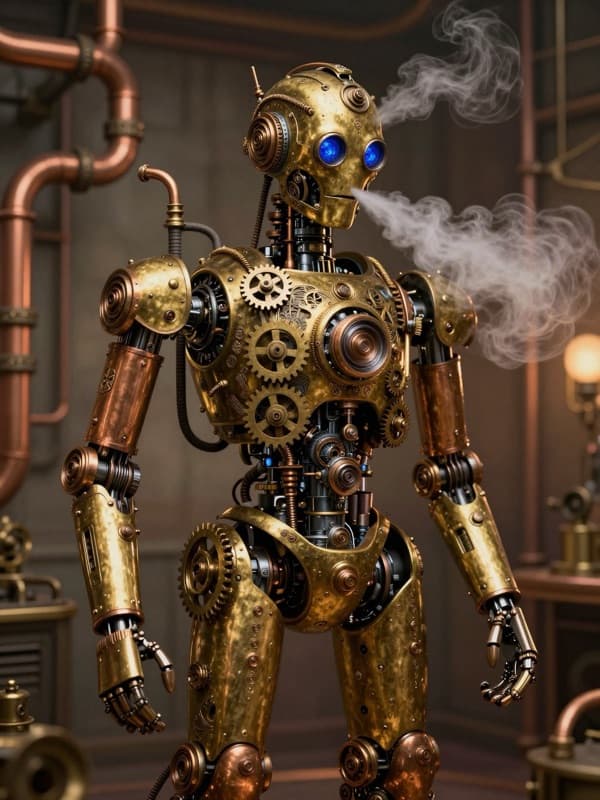 Steampunk Robot
